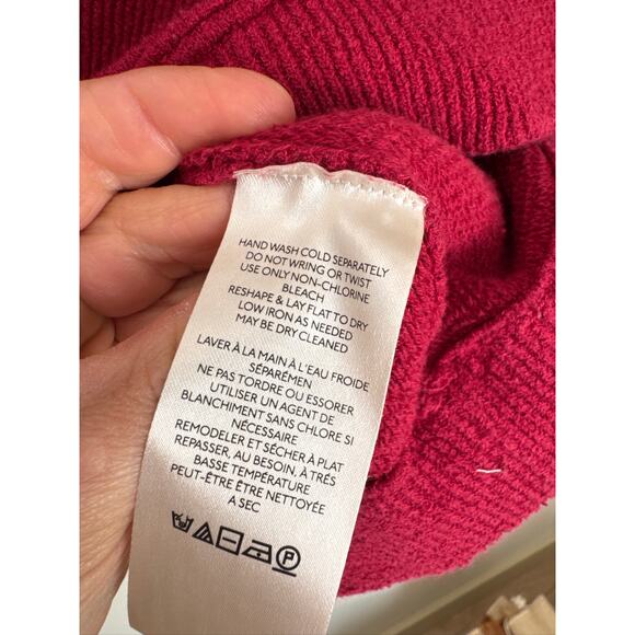 Free People Ottoman Ribbed Mock Neck Slouchy Tunic Sweater – Small - Picture 5 of 9